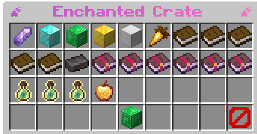 Enchanted Crate GUI - Rewards - OUTDATED IMAGE