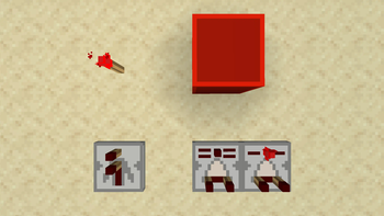 Redstone Torch, Block, Repeater, & Comparator