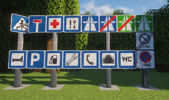Informational signs!