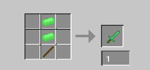 Uranium Sword Crafting Recipe