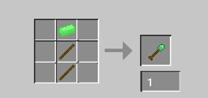 Uranium Shovel Crafting Recipe