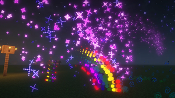 Snowstorm particles
