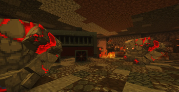 Redstone golems cave