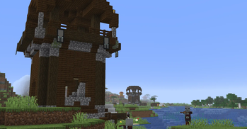 2 Pillager Outposts near a Village?!