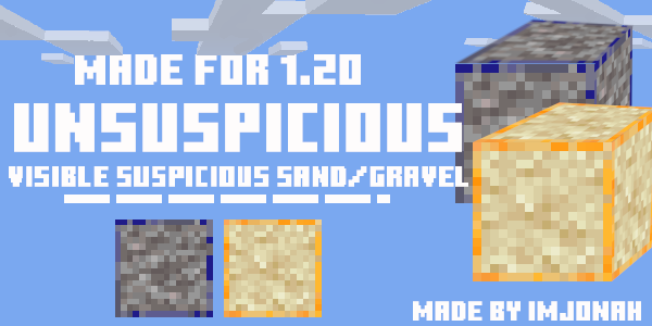 Unsuspicious Resource pack