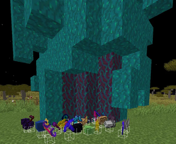 Warped Nether Block 