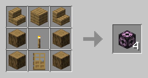 Structure Block Recipe