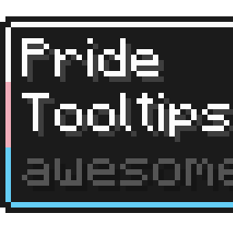 Transgender Pride Flag Tooltip (Frame-only Tricolor Turned)