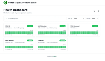 Gatus status page 