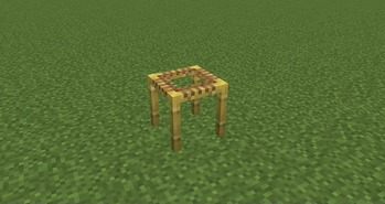 Single scaffolding block appearance