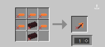 craft of superium pickaxe