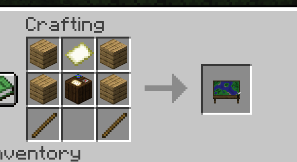 Map Table Recipe