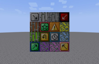 Display Panels and Symbols in Various Colors