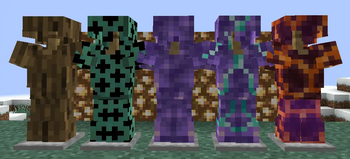 Many Vanilla-material Armors