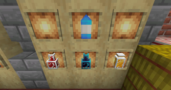 Potions and Milk Bucket