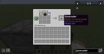 Gunpowder Recipe