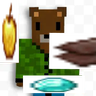 Minecraft but... Silabear drops OP loot