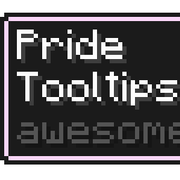Baby Pink Tooltip (Frame-only Monochrome)