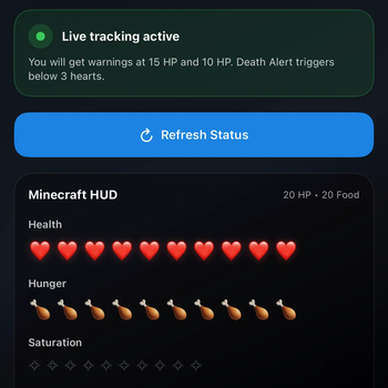 Live tracking