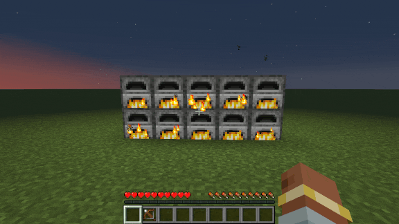 Furnace punching