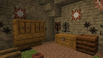 Pewen Cabinet & Chest