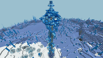 The tower of The Forgotten Dimensions' Permafrost