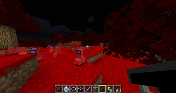AmogUs in Joe Biome