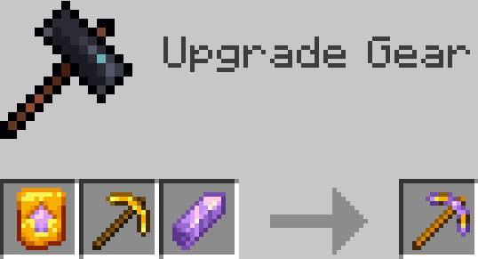 Amethyst pickaxe craft