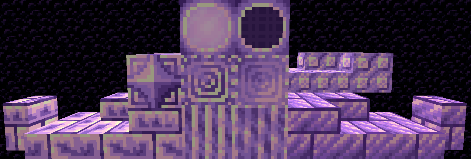 New decorative amethyst blocks