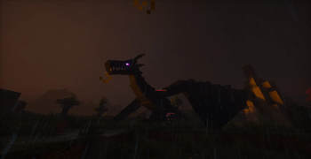 lighting dragon in some rain :D