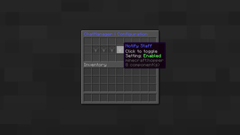 Notify Staff