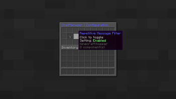 Repetitive Message Filter