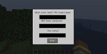 Bed Give-er GUI