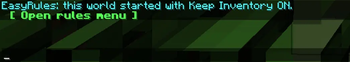 when creating a world