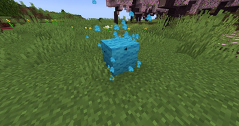 Light blue wool