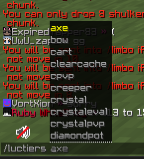 /luctiers command