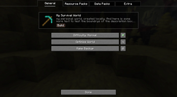 Improved World Editing