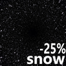 -25%snow