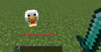 Warning message