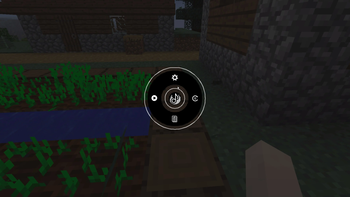 The main screen of the in game GUI