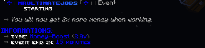Example Event Message