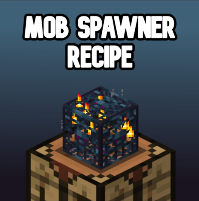 Craftable Mob Spawner Recipe