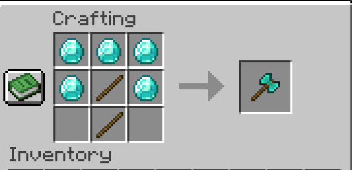 Daxe crafting recipe