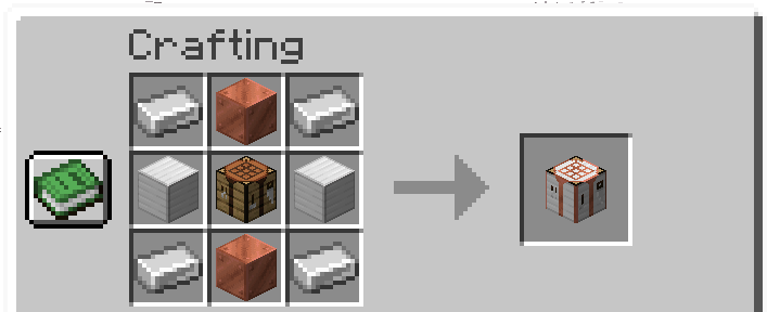 Advanced Crafting Table Recipe