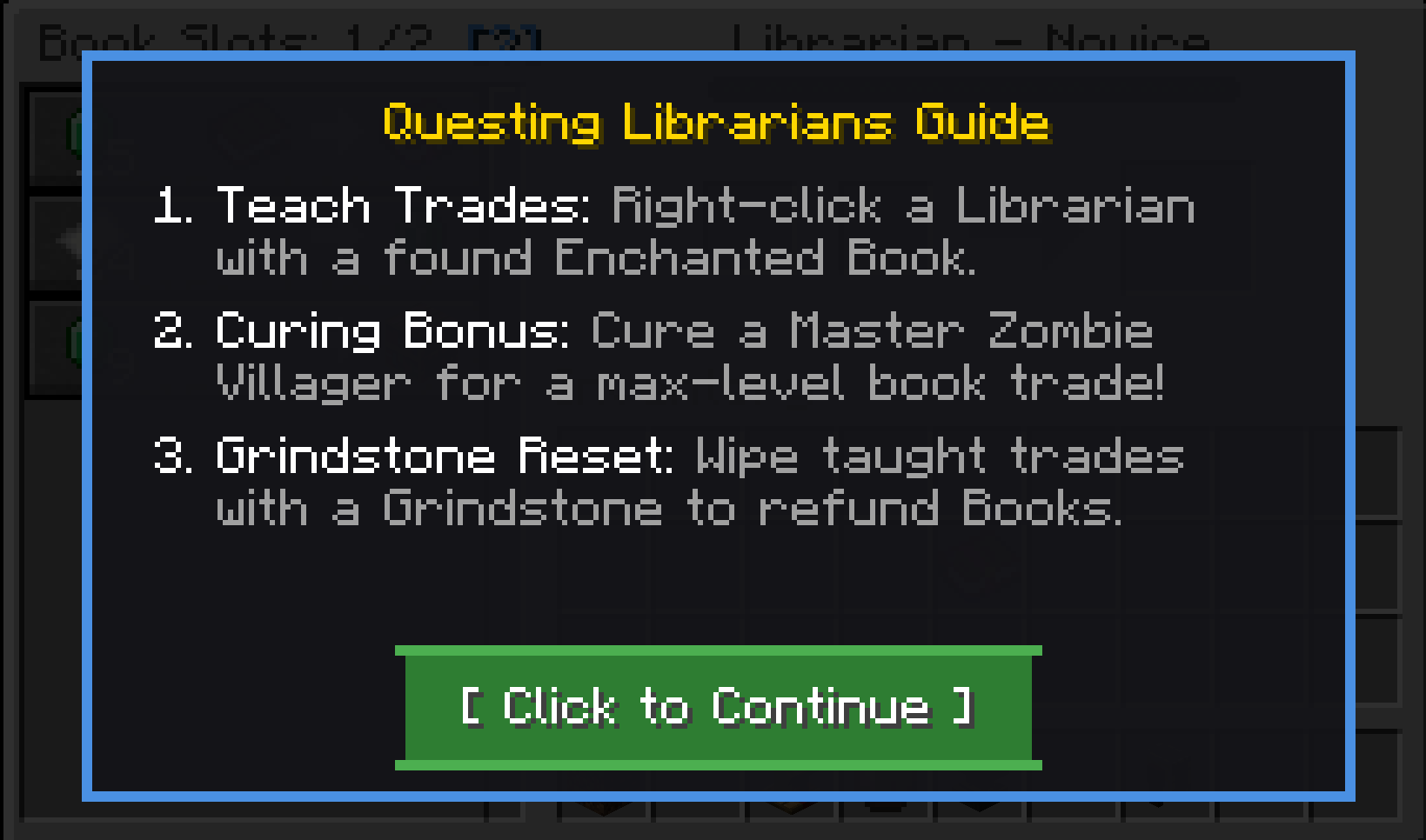 Questing Librarians — screenshot 1
