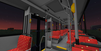 Van Hool A600 Interior
