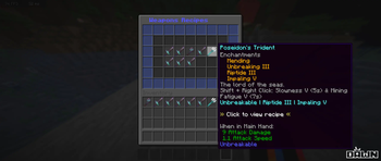 wiew all the weapons