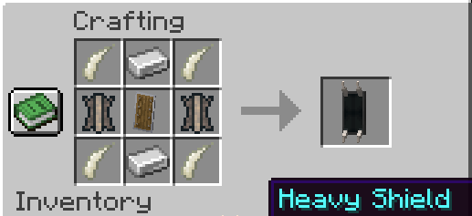 Heavy Shield Recipe