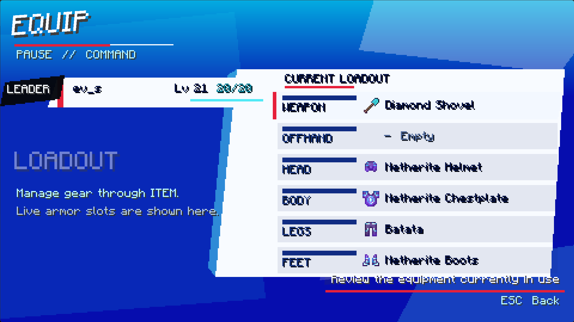 Persona 3 reload pause menu — screenshot 2