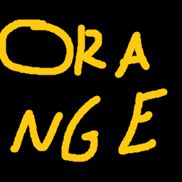 Orange Text Features